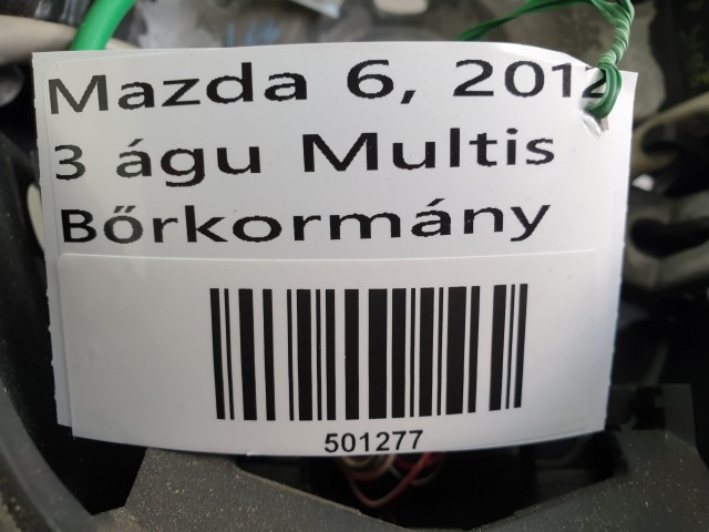 501277  Mazda 6, 2012, Multis BŐR Kormány
