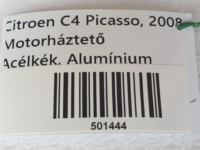 501444 Citroen C4 Picasso, 2008, Alumínium Motorháztető
