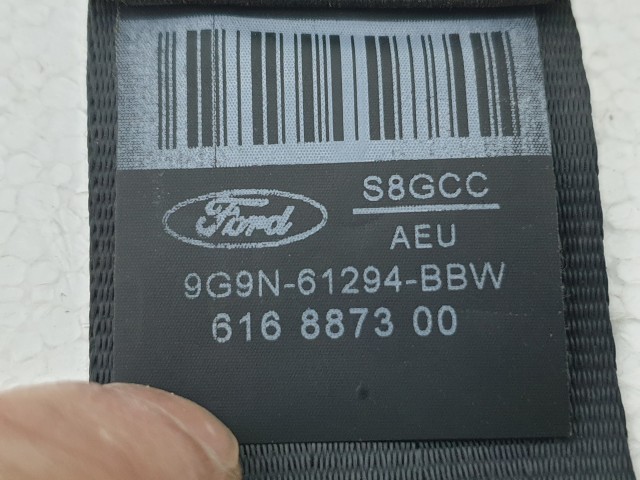 510459 Ford Mondeo Mk4, 2009, Jobb  Első Biztonsági Öv, Övfeszítő
