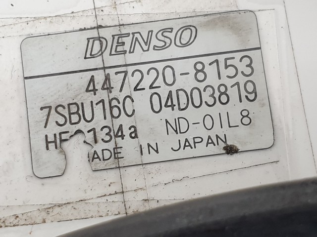502780 Alfa Romeo 166, 2.4  JTD, Klímakompresszor, 447220 8153, Denso
