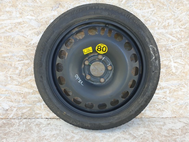 502819 Opel Vectra C, PÓTKERÉK, Continental 115/70R16, 5X110, ET41, 4x16