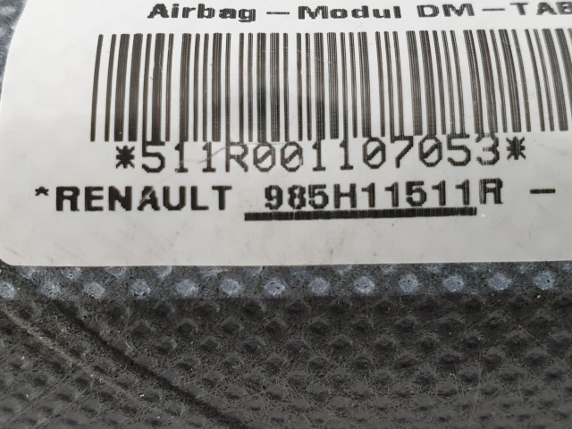 503701 Renault Clio 3, 2011, Bal Első Ülés Légzsák, 985H11511R