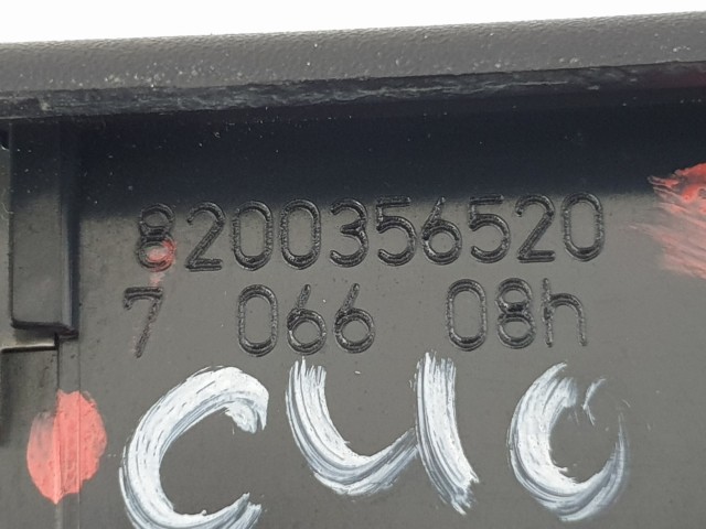 503988 Renault Clio 3, 2009, Bal Ablakemelő Kapcsoló, 8200356520
