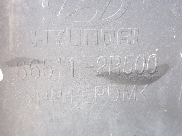 504867 Hyundai i30, 2010, Ködlámpás Lökhárító, 86511-2R500