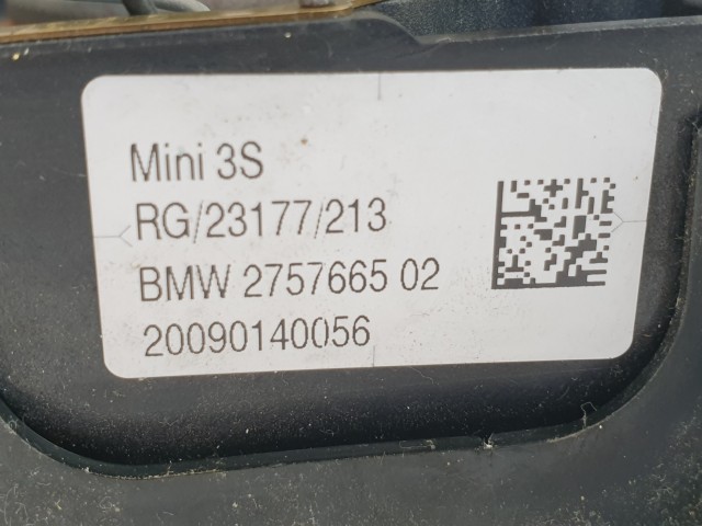 504560 Mini Cooper R56, 2009, Kormánylégzsák, Légzsák, 1 Csatis, 3 Águ