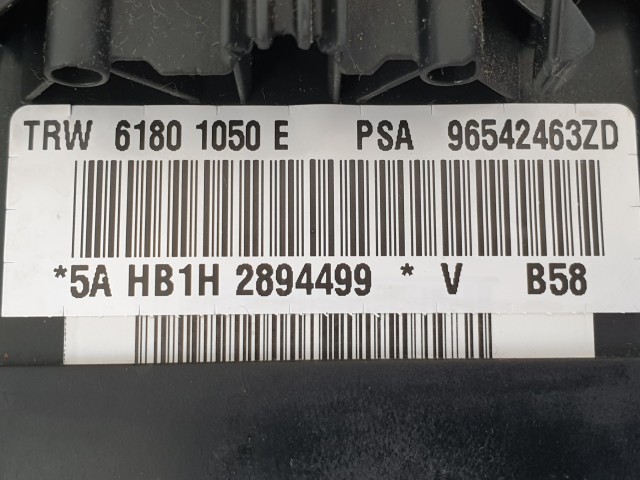 504866 Citroen C4 Picasso, 2008, Kormánylégzsák, Légzsák, 2 Csati, 2 Águ Kormányba