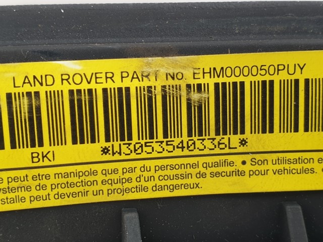 504986 Land Rover Freelander 2005, Kormánylégzsák, Légzsák, 1 Csati, 4 Águ Kormányba