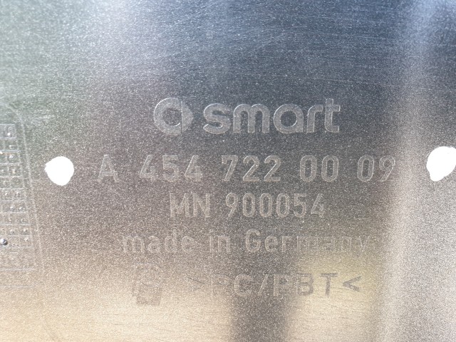 505661 Smart Forfour 2006, Jobb Első Ajtólap, Ajtóborítás, Külső