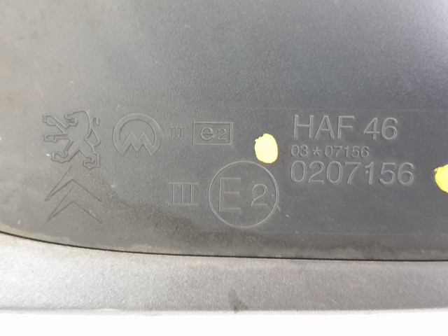 505944 Citroen C5, 2009, Bal Visszapillantó Tükör, 9 Vezeték, Indexes