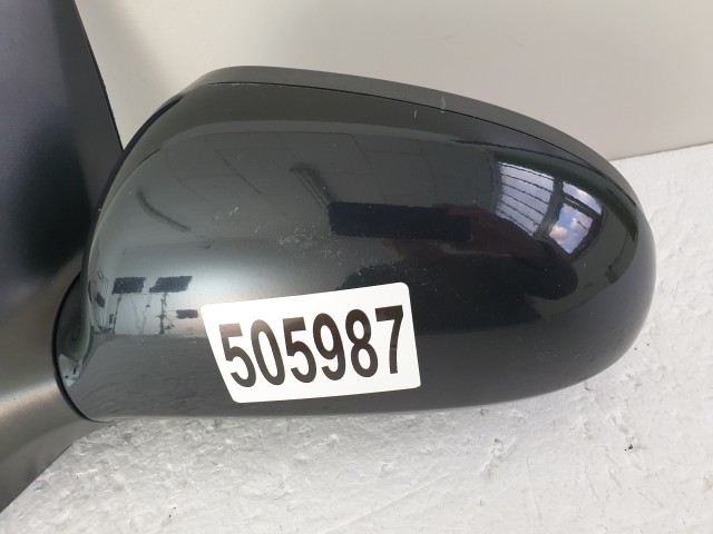 505987 Hyundai i30, 2010, Bal Visszapillantó Tükör, 5 Tüske