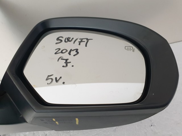 505991 Suzuki Swift 4, 2013, Jobb Visszapillantó Tükör, 5 Vezetékes