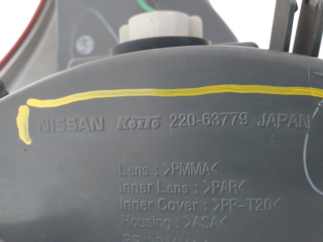 506212 Nissan Murano 2004, Jobb Hátsó Lámpa