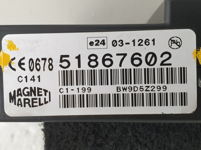 506368 Fiat Grande Punto 2009, Blue&Me Modul, Komfort Elektronika,