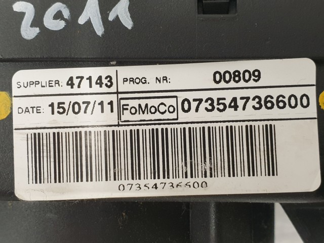 506457 Ford KA 2, 2011,  7354736600, Kormánykapcsoló, Légzsákszalag