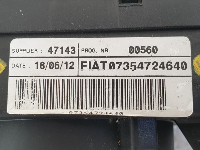 506531 Fiat 500, 2012, Kormánykapcsoló, Légzsákszalag,  735472464, Trip
