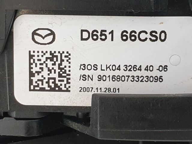 506535 Mazda 6 GH, 2009, GS1M661206E, H Köd, Kormánykapcsoló, Légzsákszalag