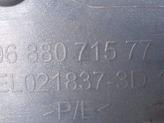 507409 Peugeot 207, 2011, Ködlámpás Első Lökhárító, 9688071577