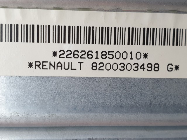 505069 Renault Clio 3, 2010, Utaslégzsák, Légzsák, 2 Csatis