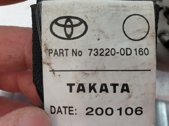 505246 Toyota Yaris, 2008, Bal Első Övfeszítő, Biztonsági Öv, 5 Ajtóshoz