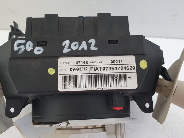 507509 Fiat 500, 2012, Kormánykapcsoló, Légzsákszalag, 735472462