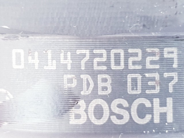 507693 Audi A4, VW, BJ Jelü PD Elem, 038130073BJ, Bosch Porlasztó.
