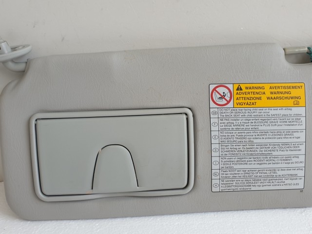 508044 Suzuki SX4, 2010, Bal Oldali Napellenző, Tükörrel Szerelt