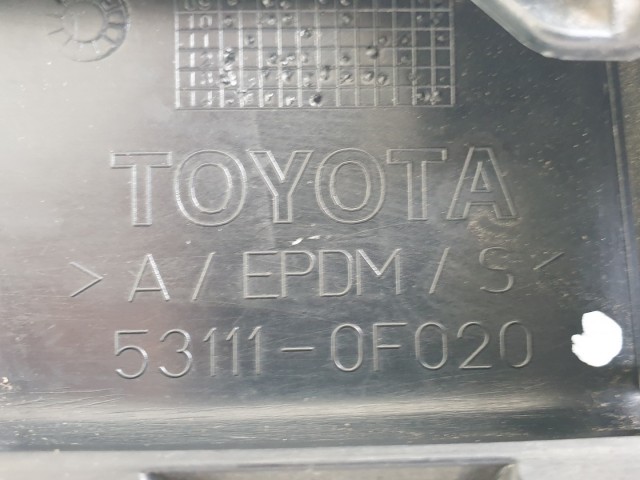 508718 Toyota Corolla Verso 2007, Hűtőrács, Díszrács, Hűtőmaszk, 53111-0F020