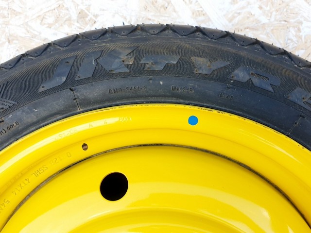 508971 Suzuki Alto 2009, Pótkerék, Mankókerék, 4x100, JKtyre 115/70R14 88M.