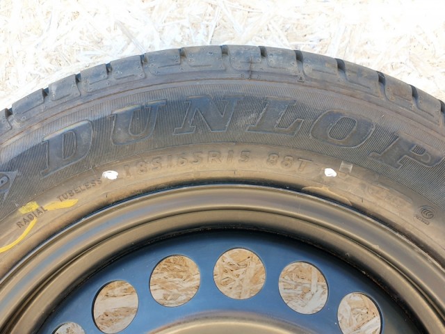 508993 Opel Corsa D, 2010 Pótkerék, 4x100, ET39, Dunlop 185/65R15 88T