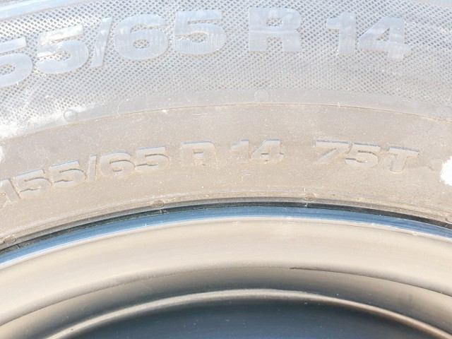 508994  Peugeot 107, 2012, Pótkerék, 4x100, ET39, Continental 155/65R14 75T