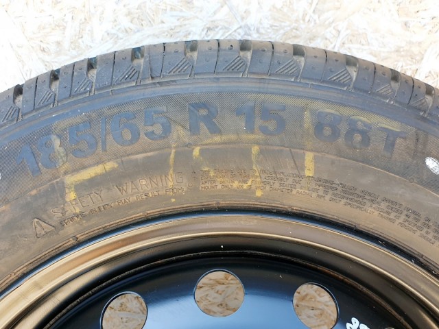 508997 Fiat Grande Punto, EVO, Pótkerék, 4x100, ET43, Continental 185/65R15 88T