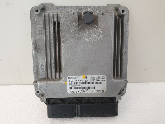 502846 Jeep Patriot 2008, Motorvezérlő, Ecu, P05187596AB, 0281013845 Bosch