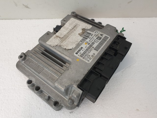 502850 Peugeot 207, 2007, Motorvezérlő, Ecu, 9662212480, 0281012467 Bosch