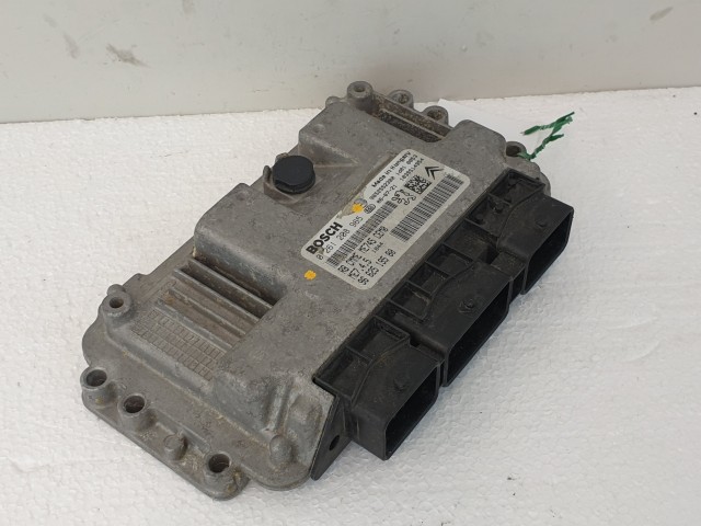 502851 Peugeot 207, 2006, Motorvezérlő, Ecu, 9662519580, 0261208965 Bosch