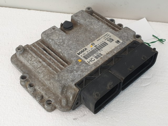 502852 Opel Astra H, 2007, Motorvezérlő, Ecu, 55566278, 0281014451 Bosch