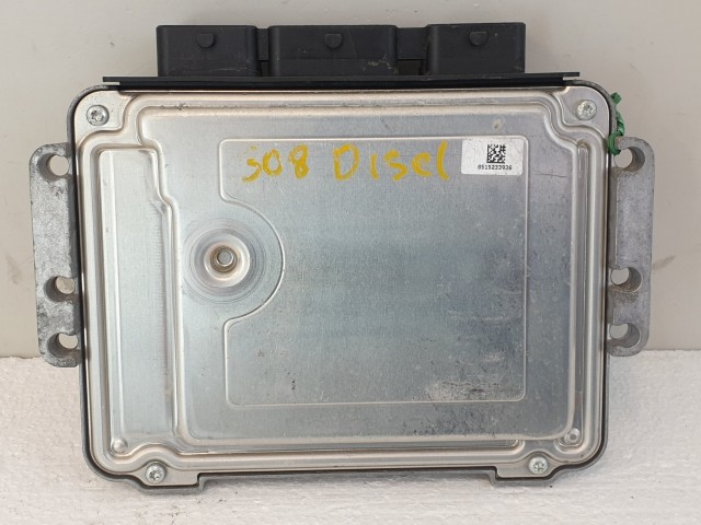 502856 Peugeot 308, 2009, Motorvezérlő, Ecu, 9664843780, 0281013872 Bosch