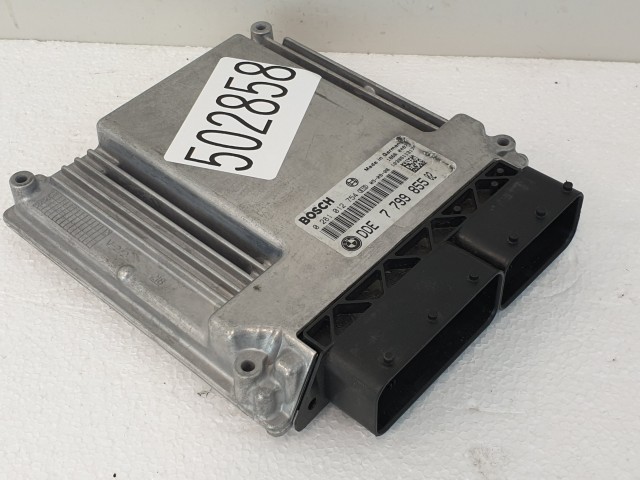  502858 Bmw 1, 3, 5, Sorozat, 2006, Motorvezérlő, Ecu, 7799855, 0281012754 Bosch