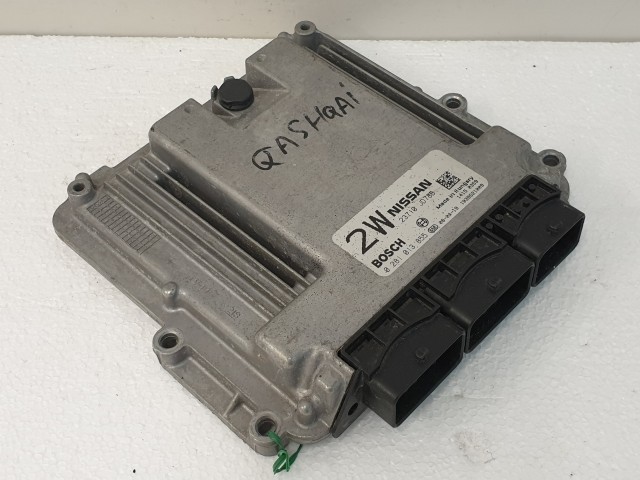 502867 Nissan Qashqai 2008, Motorvezérlő, Ecu, 23710JD78B, 0281013855, Bosch