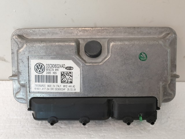 502881 VW Polo 2008, Motorvezérlő, Ecu, 6160141704, 03C906024AD Magneti.