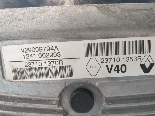 502885 Renault Megane 3, 2010, Motorvezérlő, Ecu, V29009794A, 237101370R Valeo.