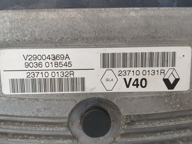 502894 Renault Megane 3, 2010, Motorvezérlő, Ecu, V29004369A, 237100132R