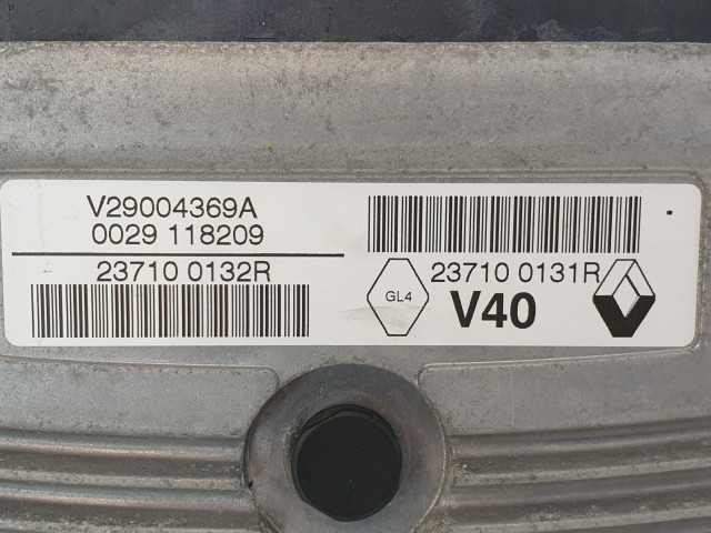 502896 Renault Megane 3, 2010, Motorvezérlő, Ecu, V29004369A, 237100132R