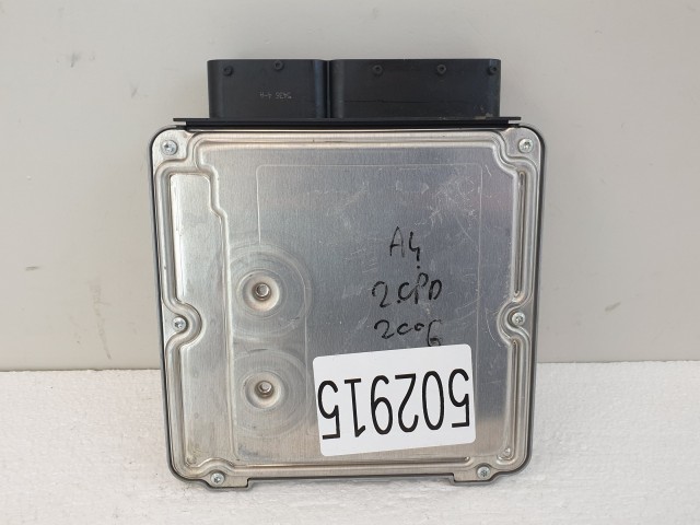 502915 Audi A4 B7, 2006, Motorvezérlő, 0281012654, 03G906016JD, Bosch.