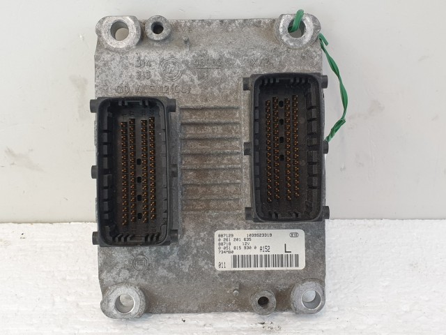 502927 Fiat Bravo 2, 2009, Motorvezérlő, Ecu, 0261201635, 00518159300, Bosch.