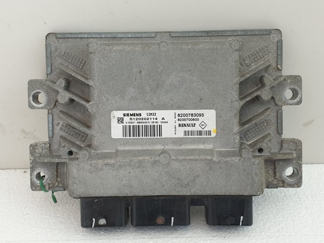 502933 Renault Clio 3, 2009, Motorvezérlő, Ecu, S120202114A, 8200783095, Siemens.