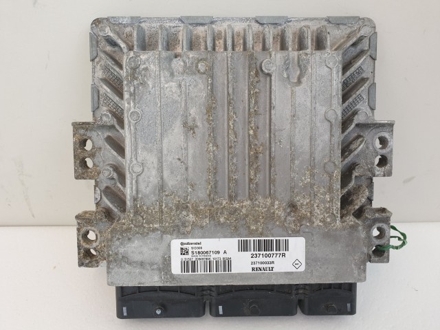  502944 Renault Megane 3, 2010, Motorvezérlő, Ecu, S180067109A, 237100777R, Continental.