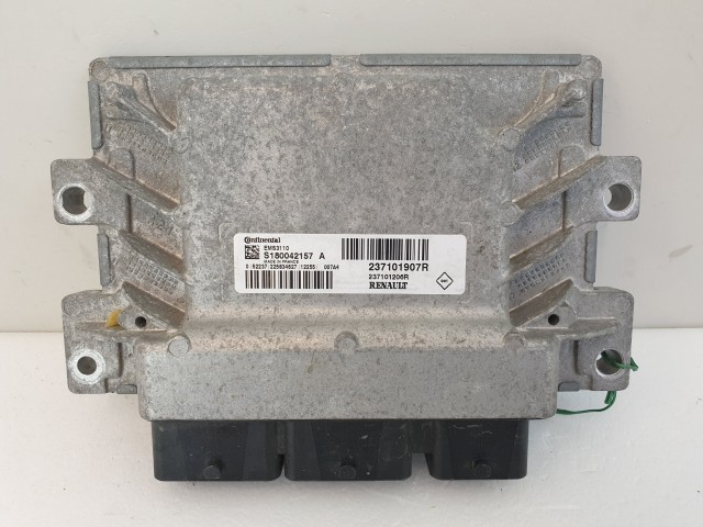 502959 Renault Clio 3, 2010, Motorvezérlő, Ecu, S180042157A, 237101907R, Continental.