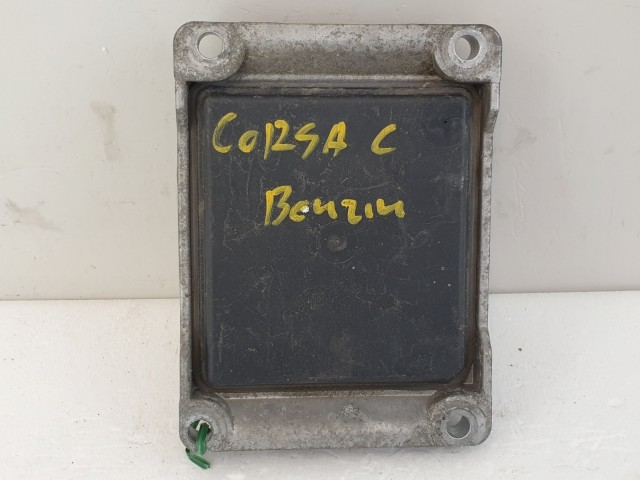 502972 Opel Corsa C, 2005, Motorvezérlő, Ecu, 0261207962, 5535055SD, Bosch.