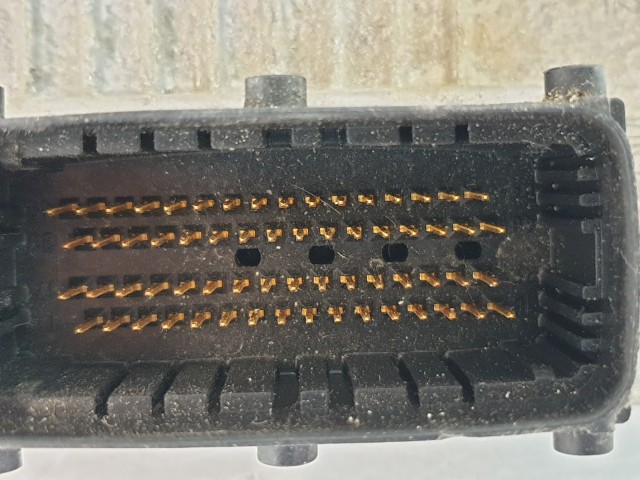 502972 Opel Corsa C, 2005, Motorvezérlő, Ecu, 0261207962, 5535055SD, Bosch.