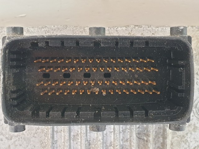 502972 Opel Corsa C, 2005, Motorvezérlő, Ecu, 0261207962, 5535055SD, Bosch.